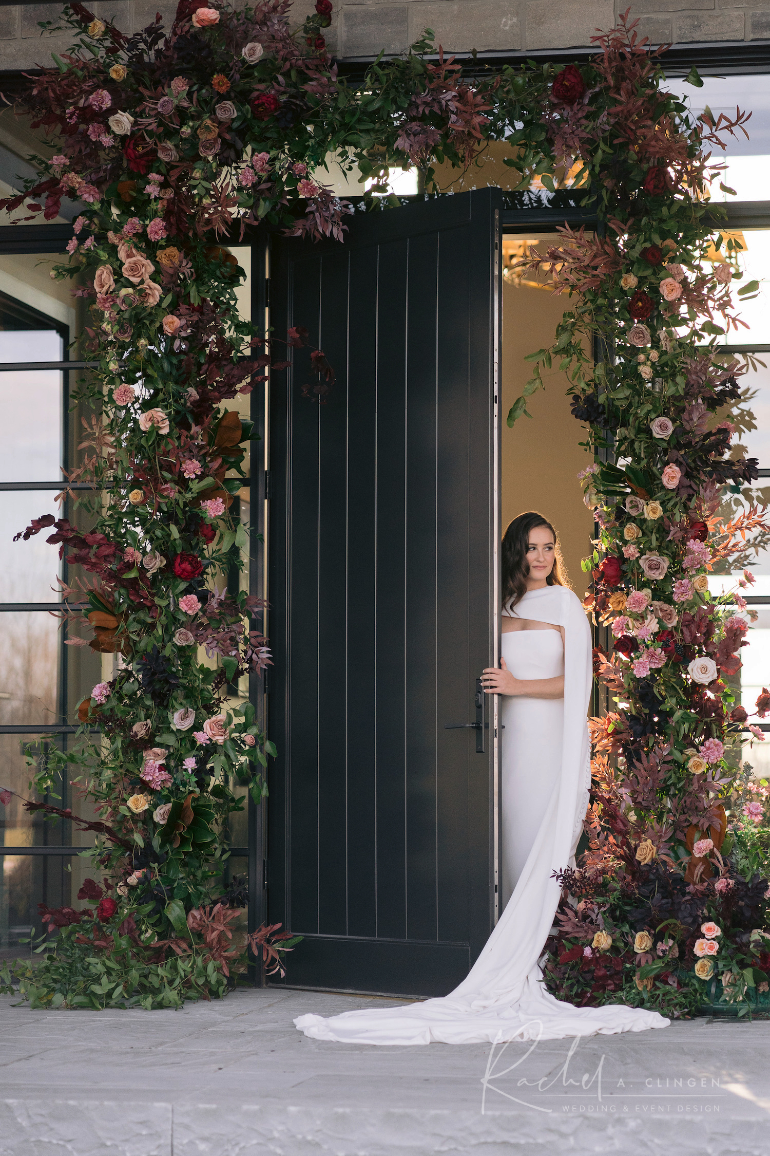 flowers wedding door imp