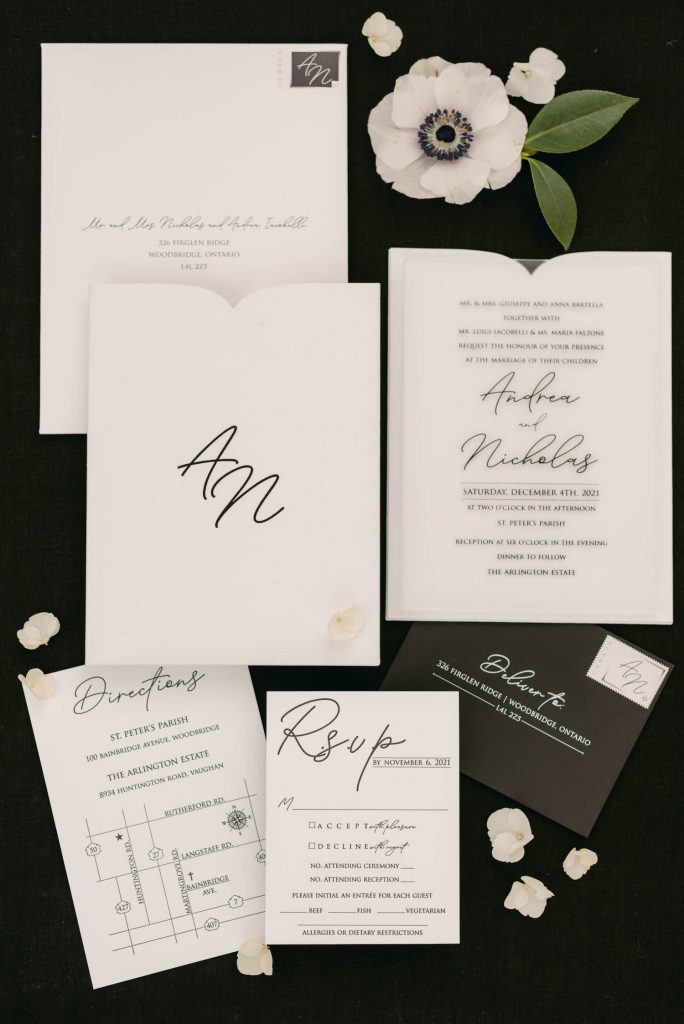 Stunning Black Tie Wedding At Arlington Estate - Rachel A. Clingen ...