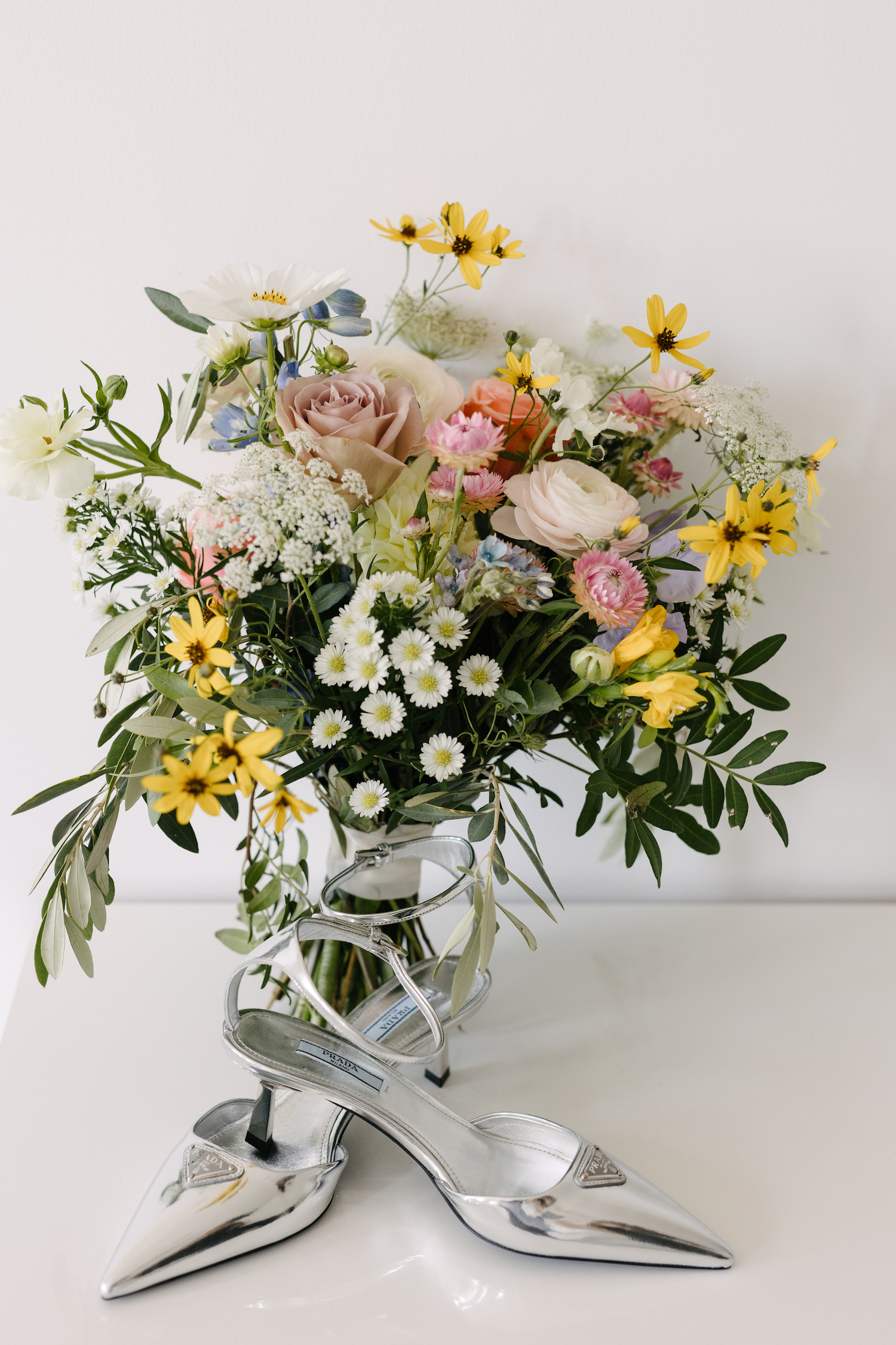 wildflower bridal bouquet