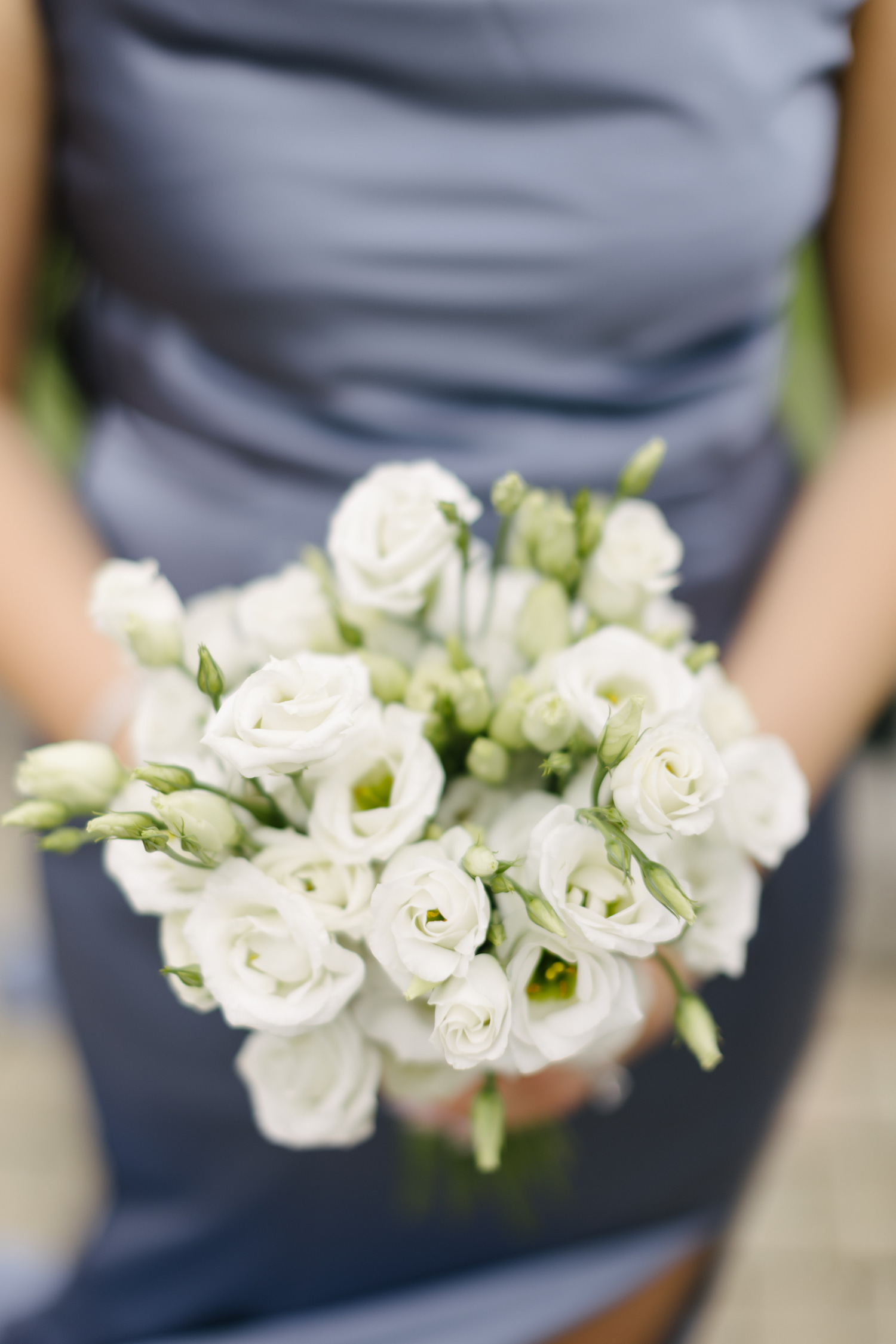 lysianthus bridesmaids bouquets