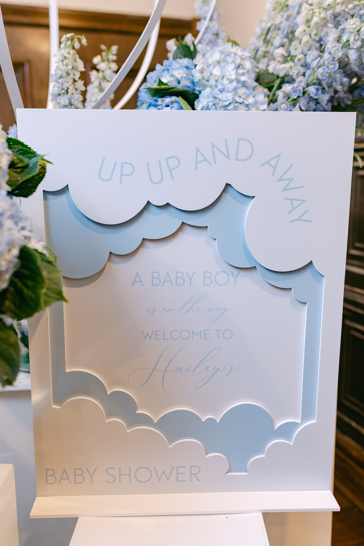 baby shower welcome sign