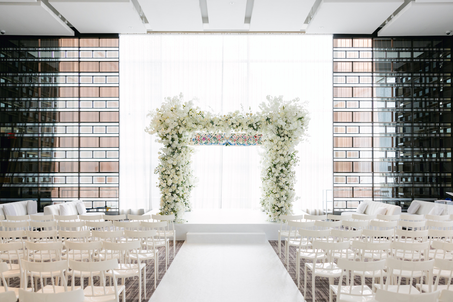 four seasons wedding chuppah