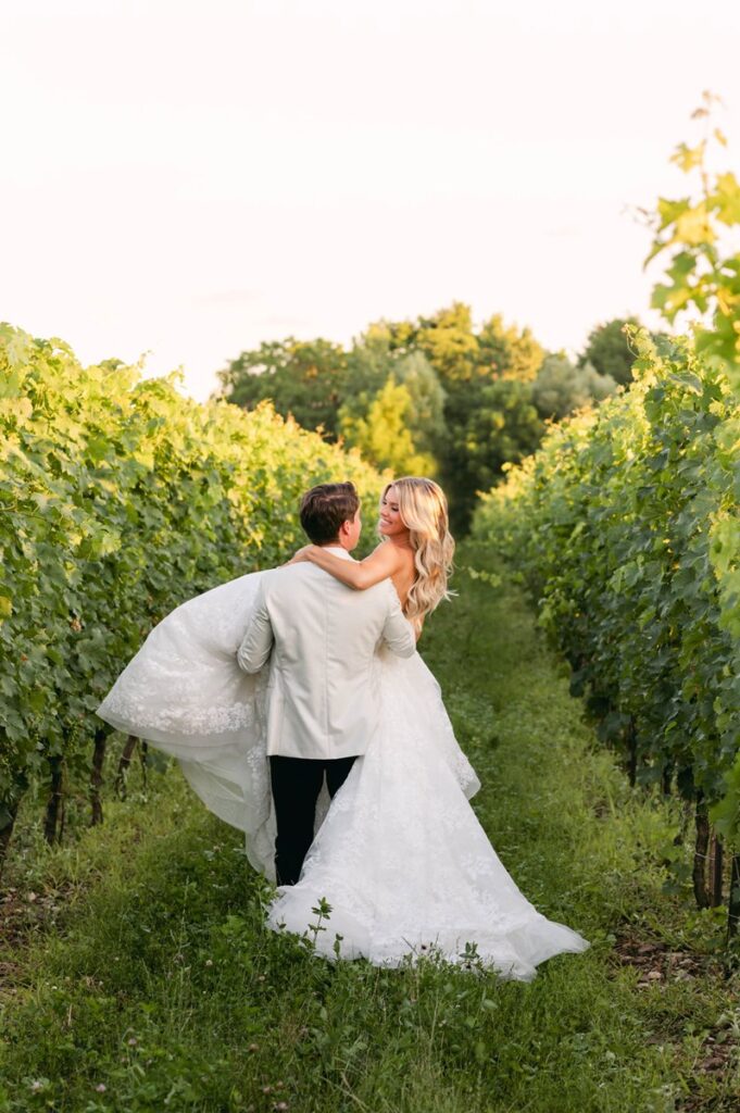 mitch steph marner just married peller estate weddings