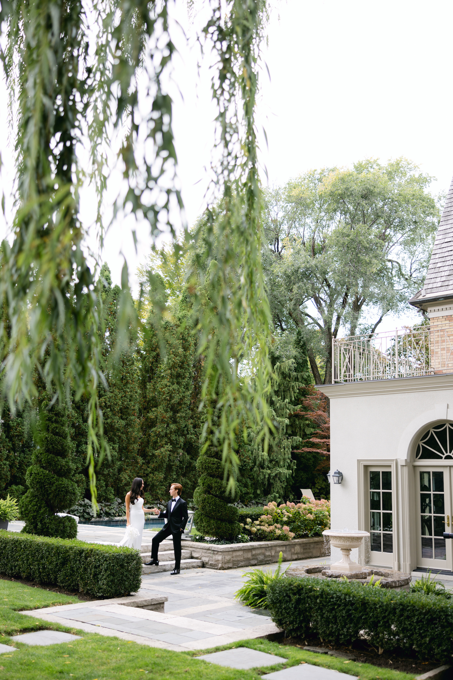 toronto wedding portrait