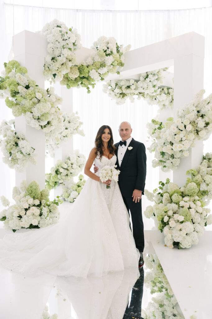 WedLuxe: Leda and Arthur Wedding