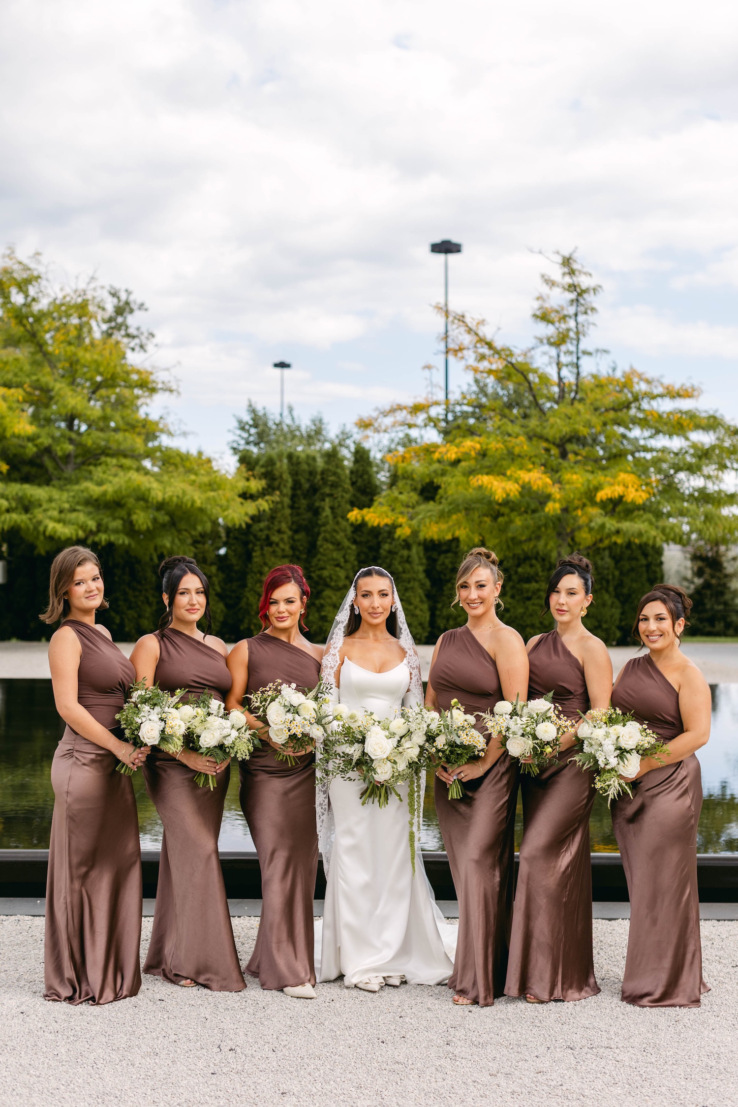mocha bridesmaids dresses trends