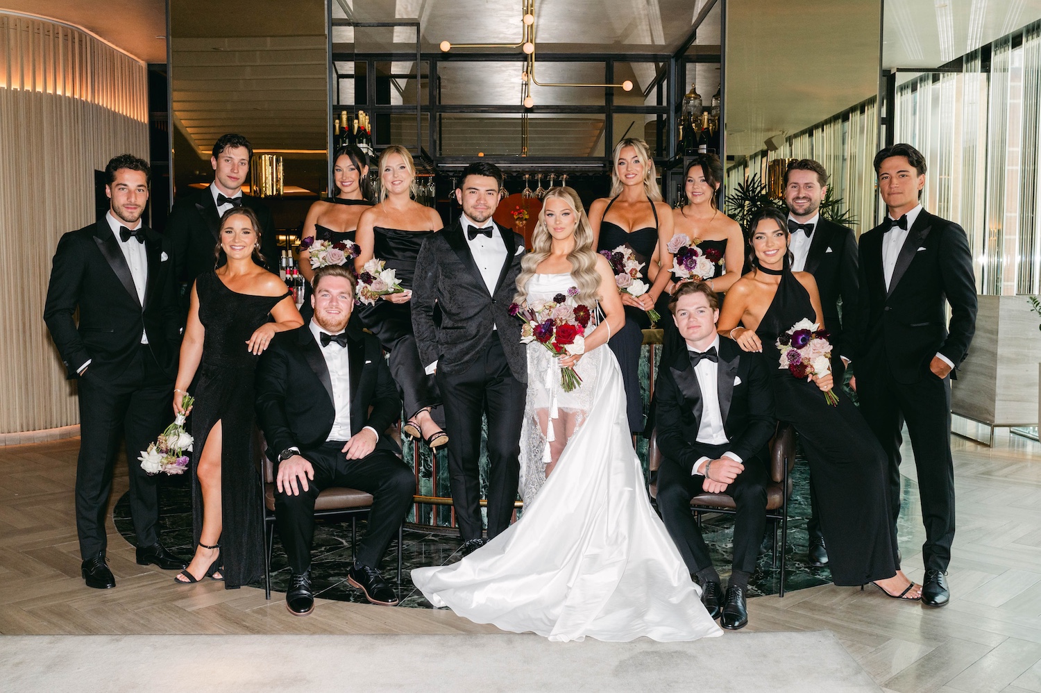 nick suzuki wedding party
