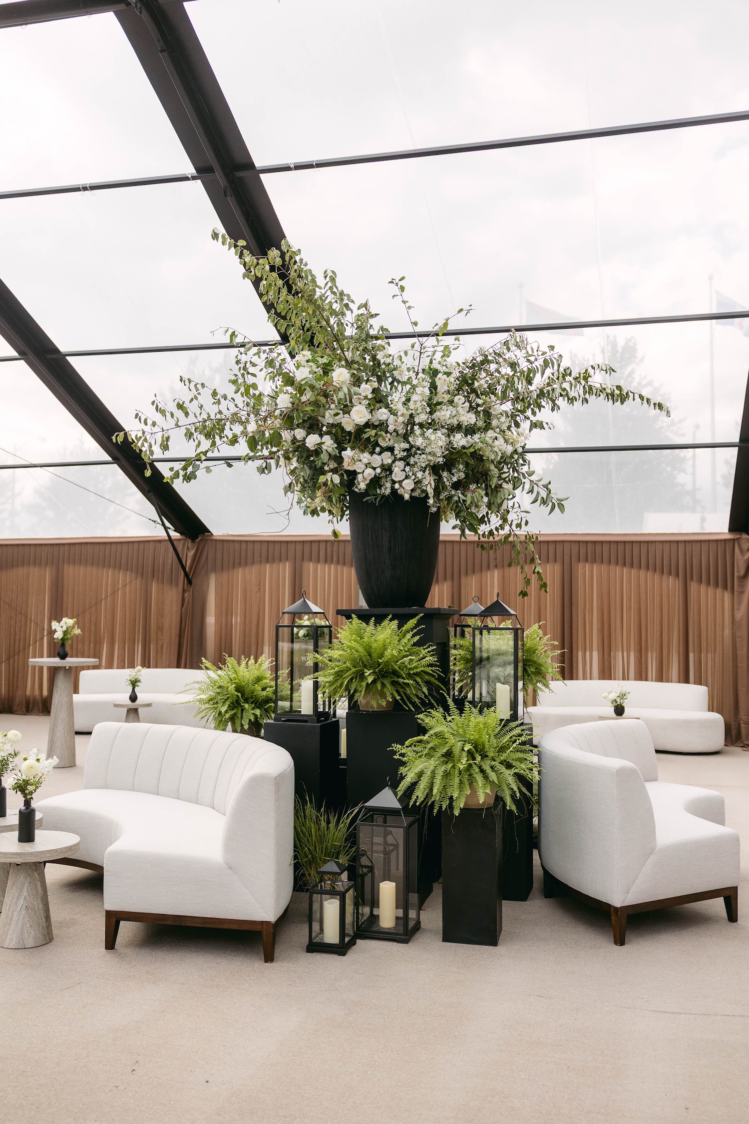 tent weddings toronto modern design